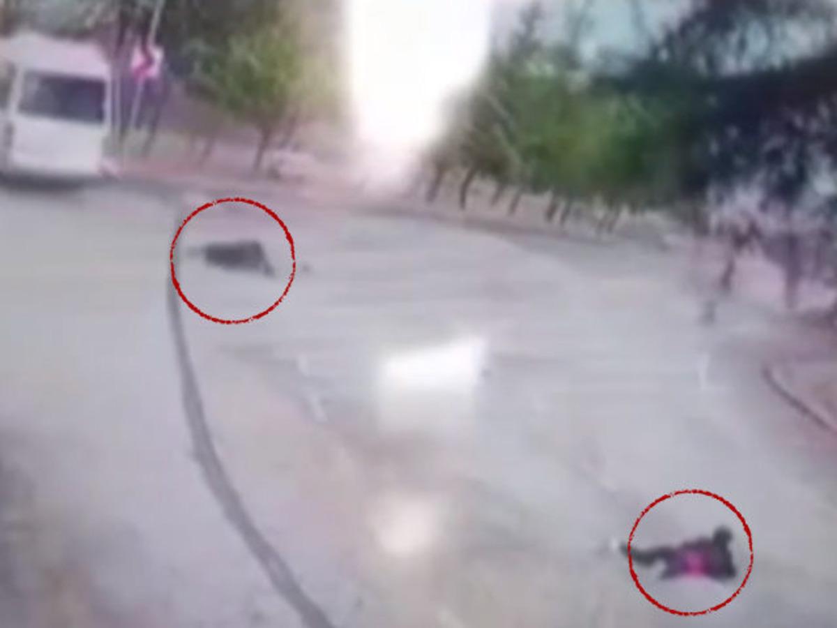 Trabzon'da minib&uuml;s&uuml;n freni boşaldı! Yolcular yola atladı