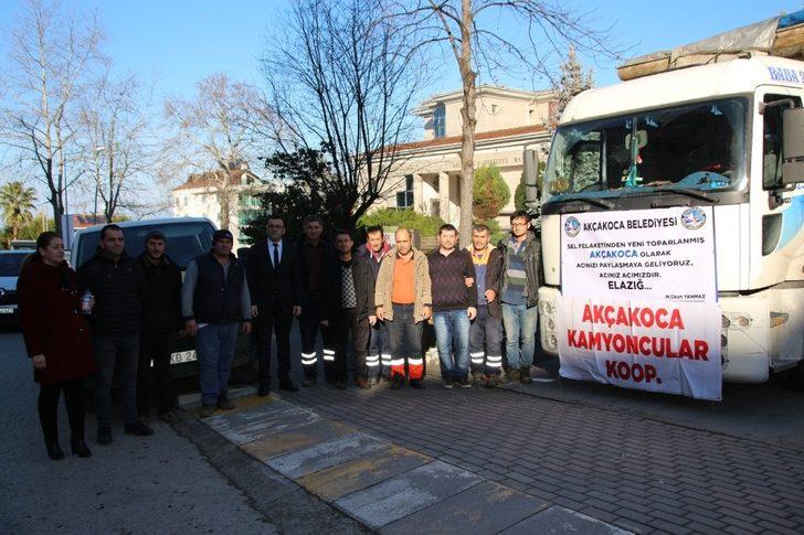 Akçakoca’dan deprem bölgesine yardım eli G1