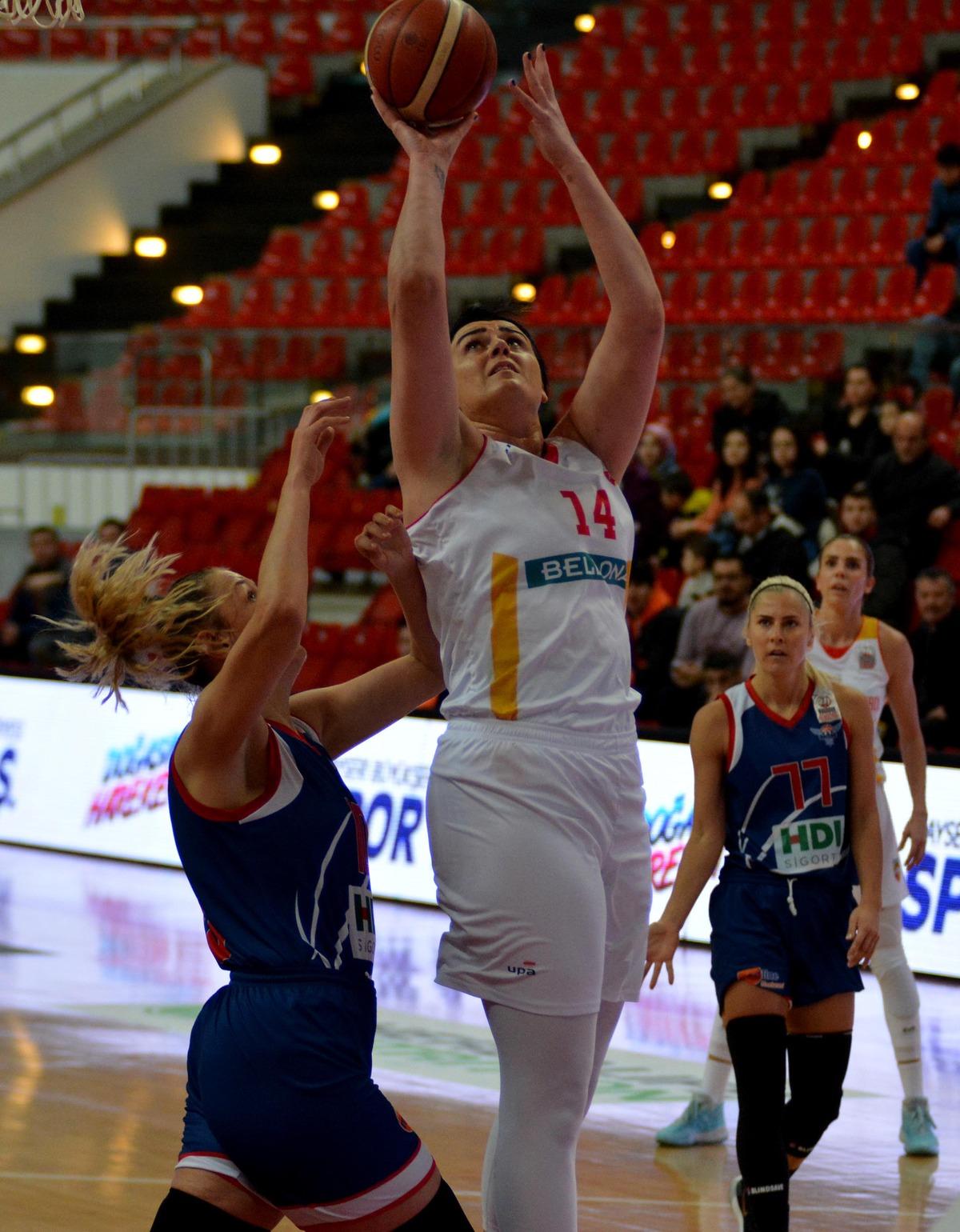 Bellona Kayseri Basketbol - B&uuml;y&uuml;kşehir Belediyesi Adana Basketbol: 93-97