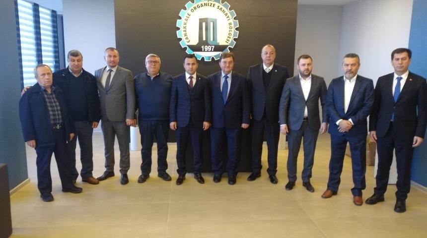 Ezine OSB&rsquo;den &Ccedil;anakkale OSB&rsquo;ye ziyaret