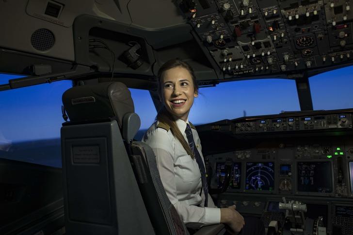 THY’nin en genç kaptan pilotu 29 yaşındaki Selin Sevimli G2