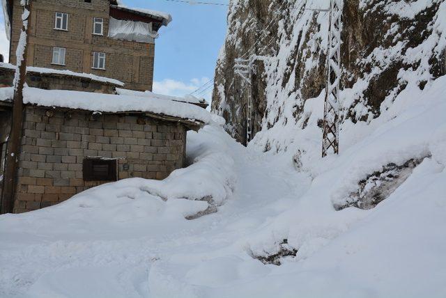 Hakkari’de 307 yerleşim yolu ulaşıma kapandı