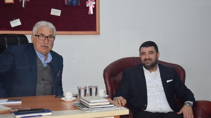 Başkan Bünül’den Açıkkar’a hayırlı olsun ziyareti