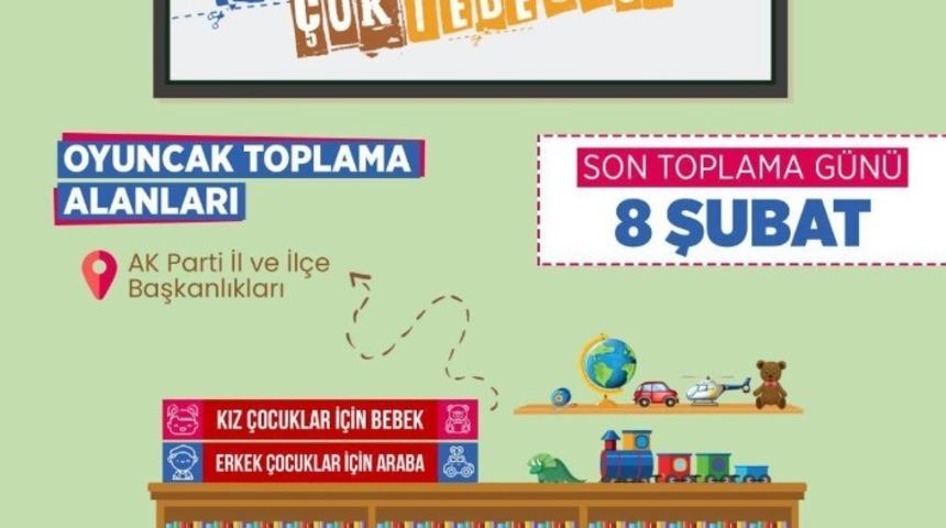 &ldquo;Bir oyuncak bir tebess&uuml;m&rdquo; kampanyası başladı