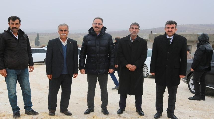 Başkan Kuş, kırsaldaki &ccedil;alışmaları inceledi