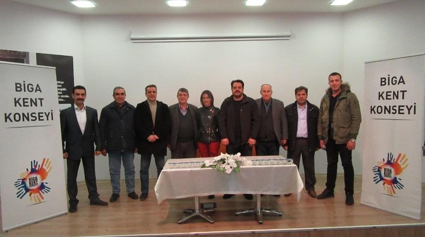 Biga Kent Konseyinde yeni yılın ilk genel kurulu yapıldı