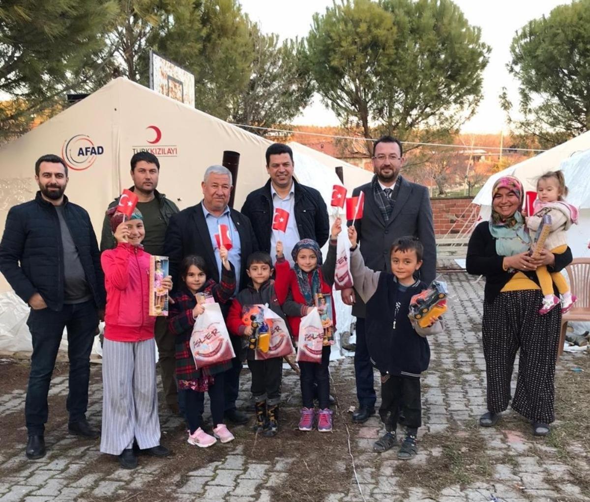 EGEİD&rsquo;ten deprem b&ouml;lgesine moral ziyareti