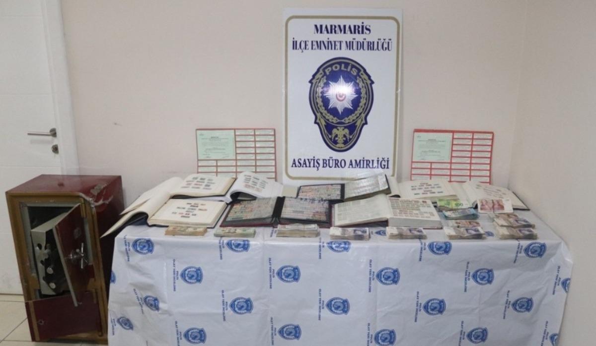 Marmaris&rsquo;te milyonluk kasa hırsızları yakalandı