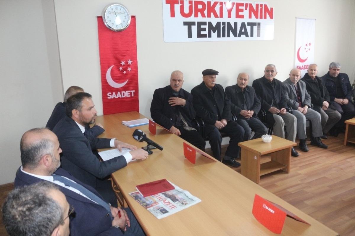 Saadet Partisi, &ccedil;evre yolu sorununu g&uuml;ndeme aldı