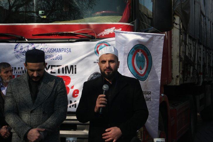 Gaziosmanpaşa’dan İdlib’e 5 tır dolusu yardım eli G2