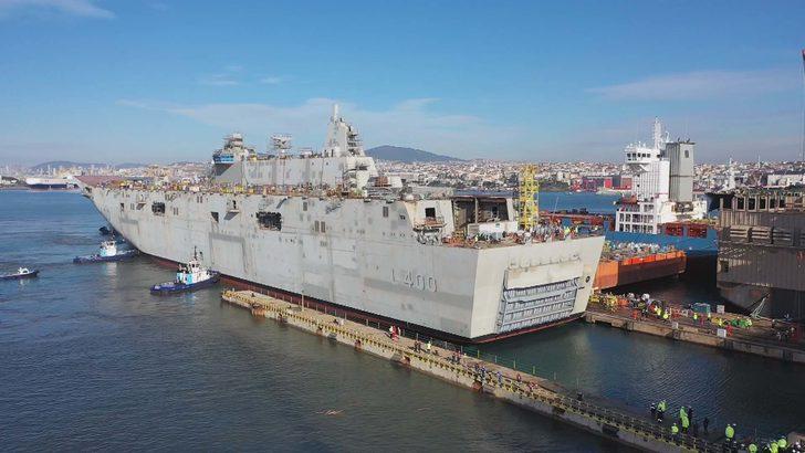 Türkiye'nin ilk uçak gemisi TCG Anadolu'da sona doğru! G2