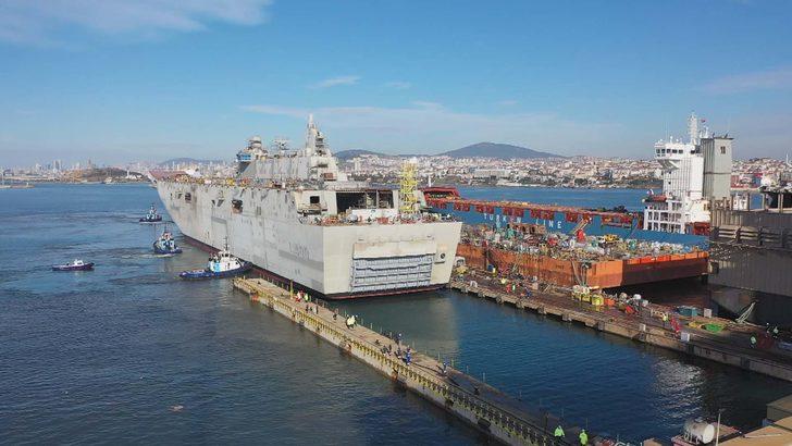 Türkiye'nin ilk uçak gemisi TCG Anadolu'da sona doğru! G3