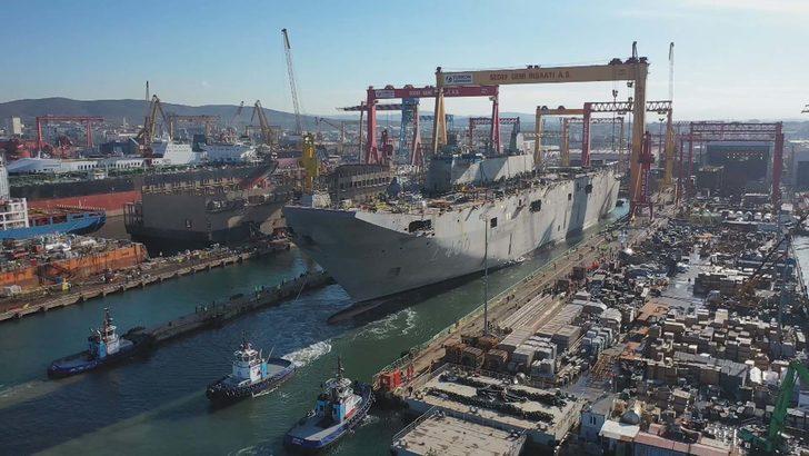 Türkiye'nin ilk uçak gemisi TCG Anadolu'da sona doğru! G4