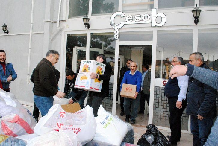 Çorumlu esnaf depremzedeler için seferber oldu G2