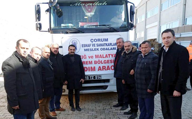 Çorumlu esnaf depremzedeler için seferber oldu G4