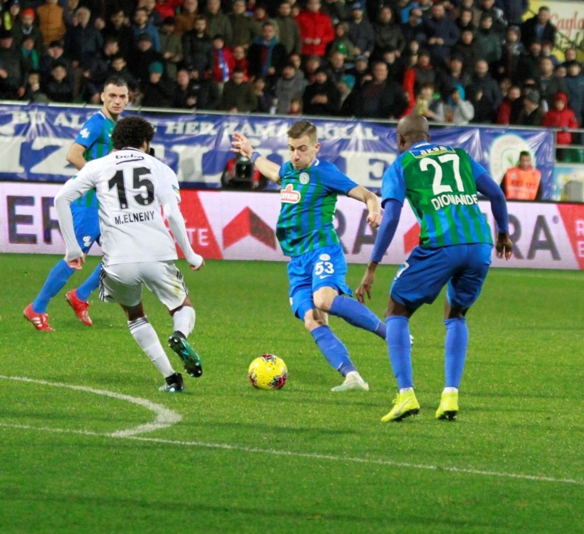 S&uuml;per Lig: &Ccedil;aykur Rizespor: 1 - Beşiktaş: 2 (Ma&ccedil; sonucu)