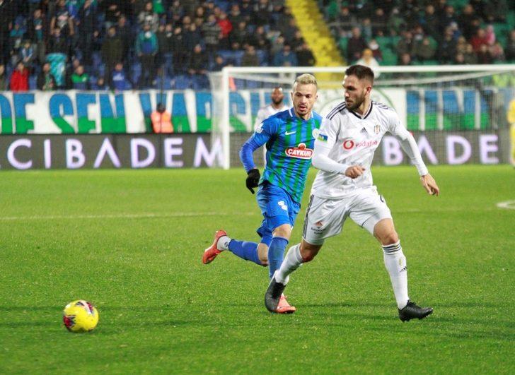 Süper Lig: Çaykur Rizespor: 1 - Beşiktaş: 2 (Maç sonucu) G4