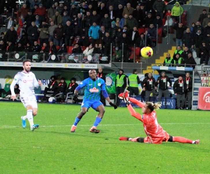Süper Lig: Çaykur Rizespor: 1 - Beşiktaş: 2 (Maç sonucu) G5