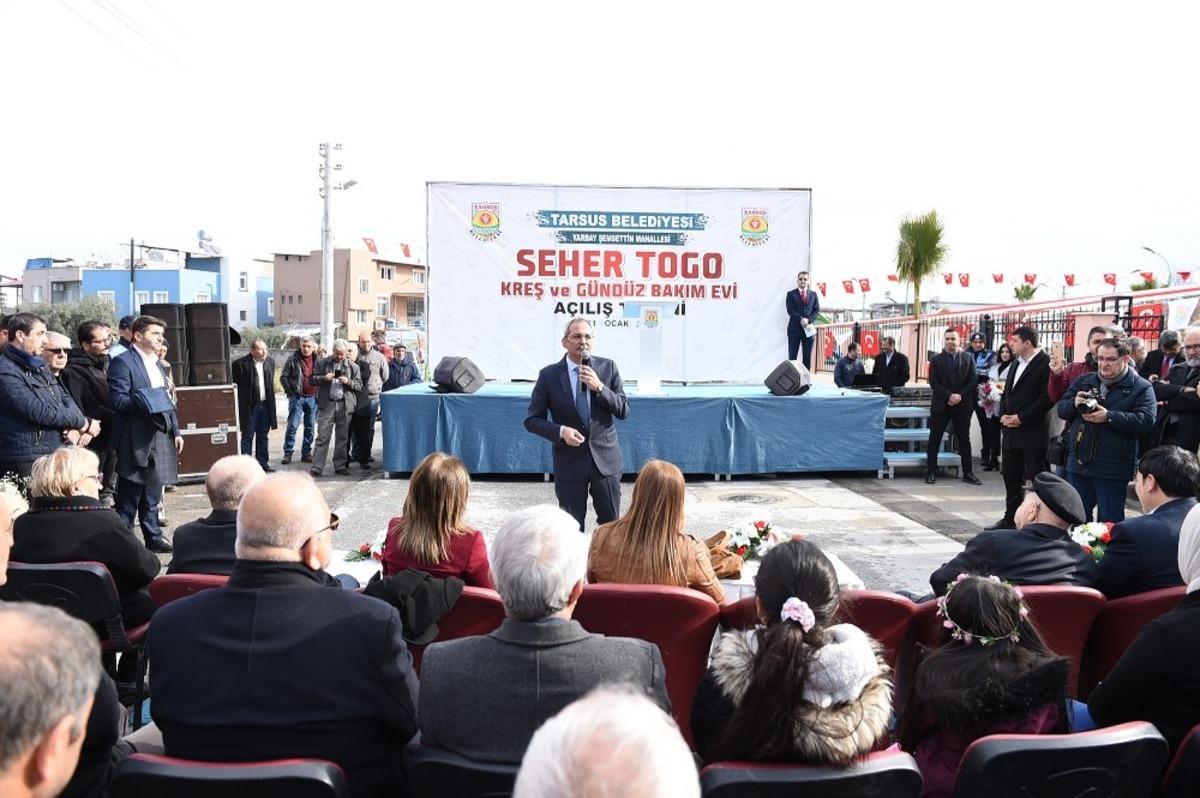 Seher Togo Kreşi hizmete a&ccedil;ıldı