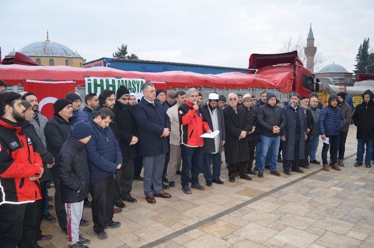 Suriye’ye 6 tır un gönderildi G3