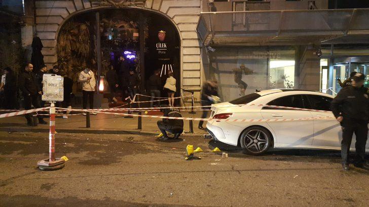 Beyoğlu'nda gece kulübü önünde silahlı saldırı: 1 ağır yaralı G3