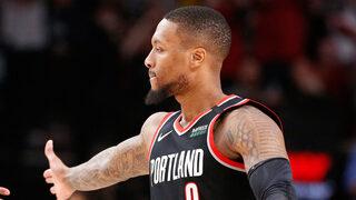 NBA'de Trail Blazers forması giyen Lillard'dan 51 sayı