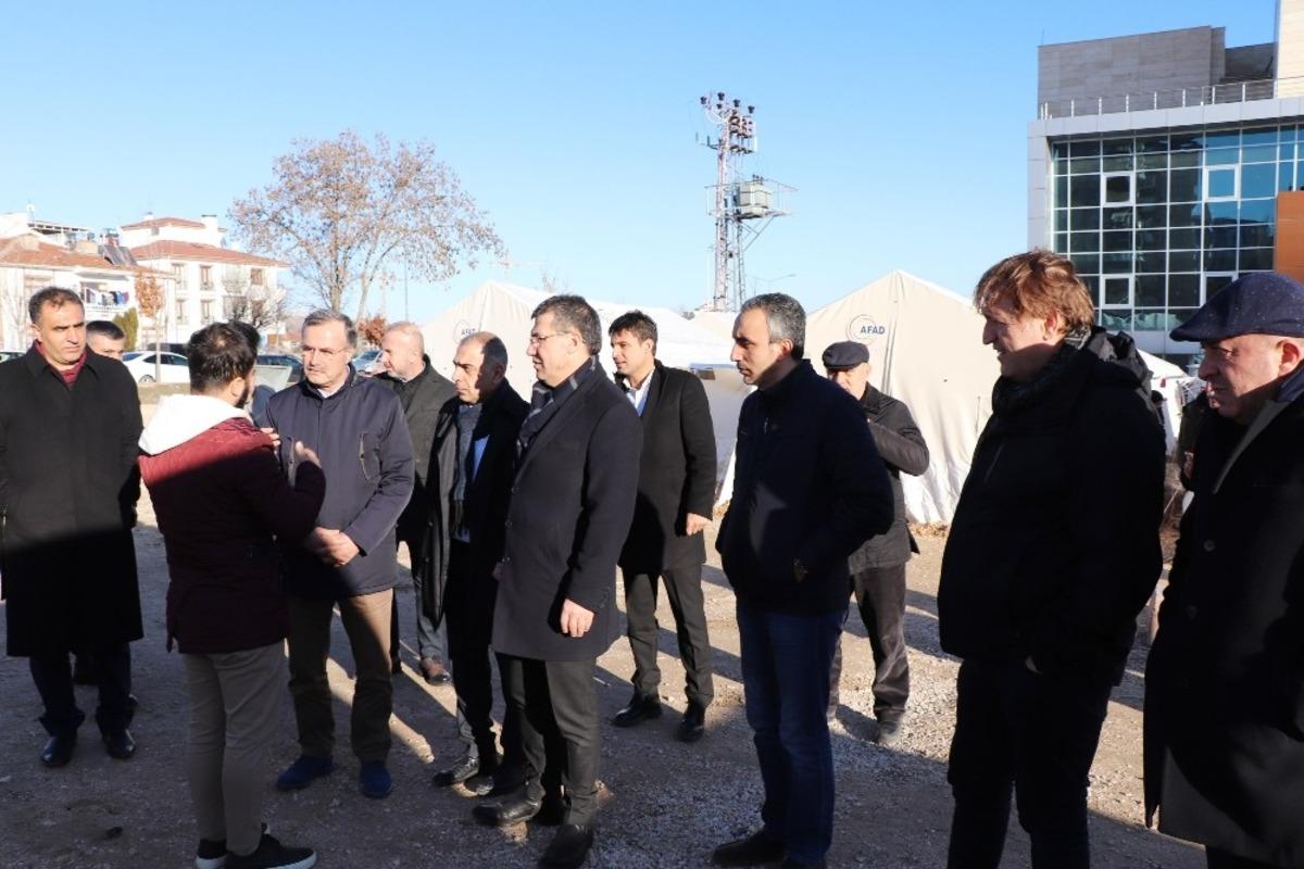 OSB&Uuml;K Başkanı K&uuml;t&uuml;kc&uuml;, Elazığ&rsquo;a gitti