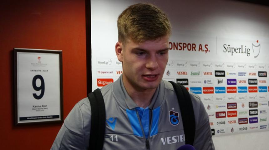 Trabzonspor'un golcüsü Sörloth durdurulamıyor