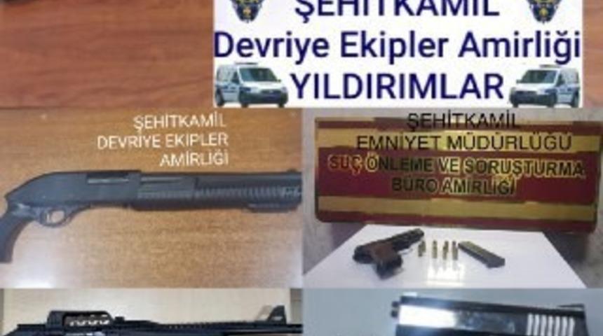 Gaziantep &ccedil;ok sayıda silah ele ge&ccedil;irildi
