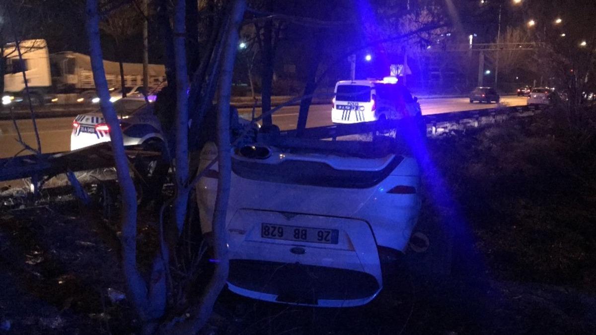 Otomobil takla attı: 2 yaralı