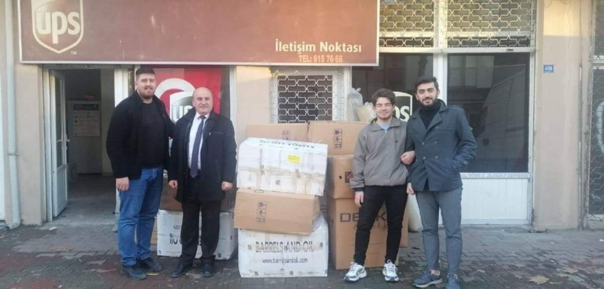 &Ccedil;aycuma ADD&rsquo;den Elazığ depremzedelere yardım