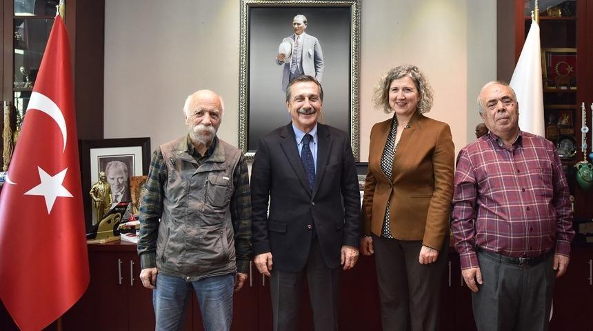 Emekli-Sen&rsquo;den Başkan Ata&ccedil;&rsquo;a ziyaret