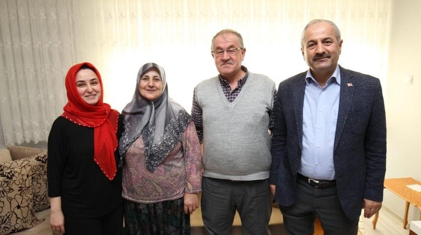 Başkan B&uuml;y&uuml;kg&ouml;z&rsquo;e doğalgaz teşekk&uuml;r&uuml;