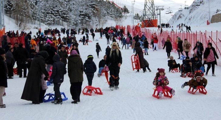 Sömestr tatilinin son günü Palandöken doldu taştı G1