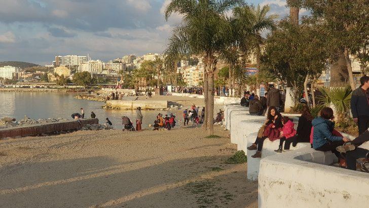 Kuşadası’nda Şubat ayında deniz keyfi G5