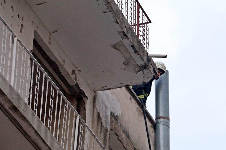 Metruk binada çıkan yangın korkuttu G2