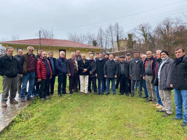 Kaymakam Açıkgöz ile Demir, Çamaltı köyünü ziyaret etti G1