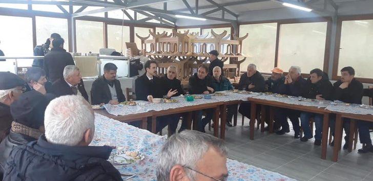 Kaymakam Açıkgöz ile Demir, Çamaltı köyünü ziyaret etti G2