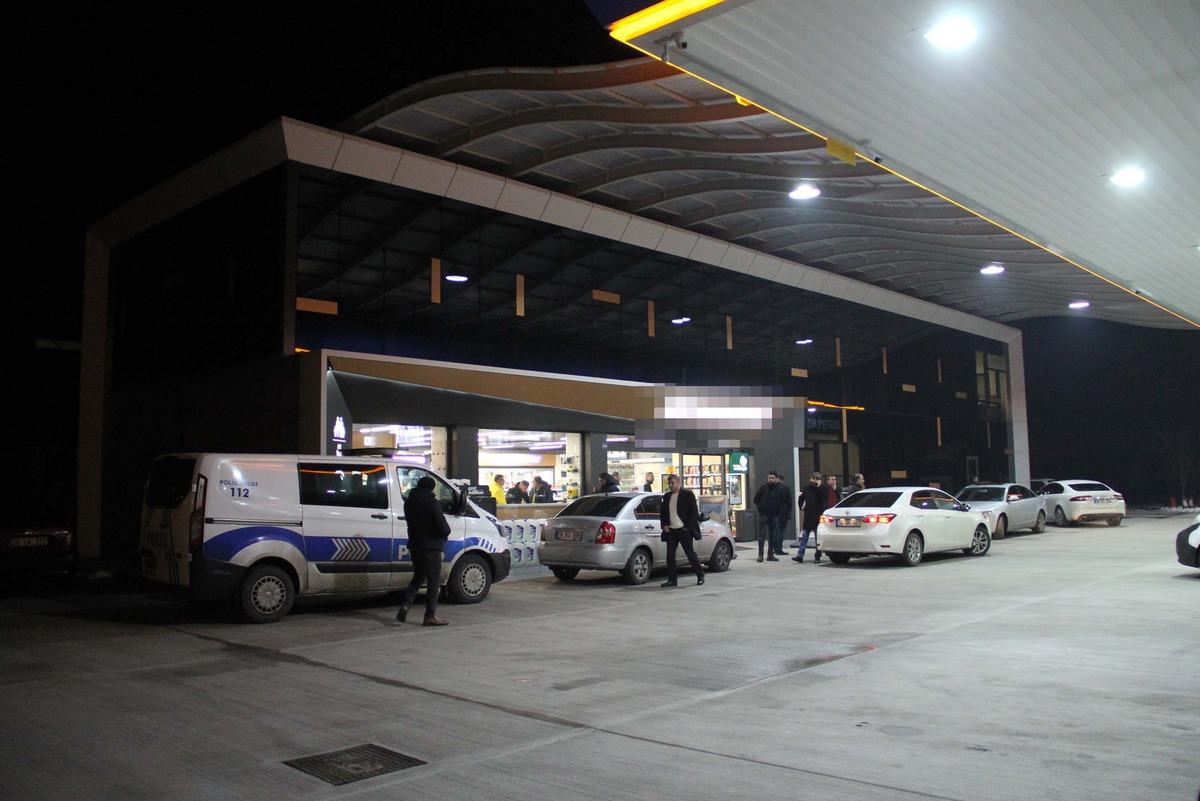 Kayseri'de maskeli akaryakıt istasyonu soygunu