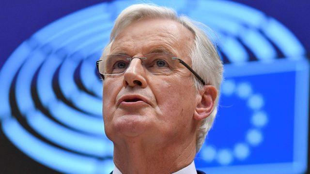 AB'nin baş müzakerecisi Michel Barnier de Pazartesi günü bir açıklama yapacak
