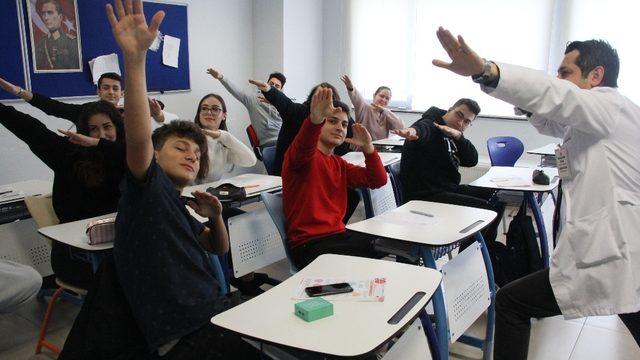 Geometri dersini müzikle sevdiriyor