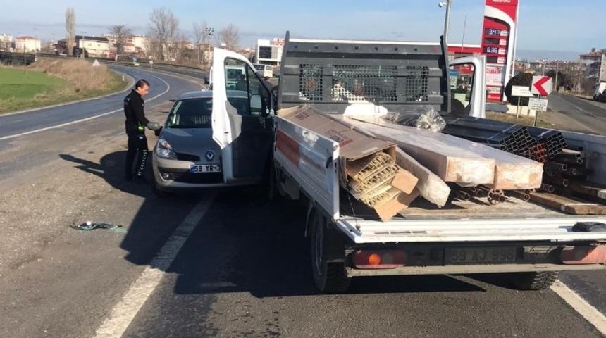 Tekirdağ&rsquo;da trafik kazası: 5 yaralı