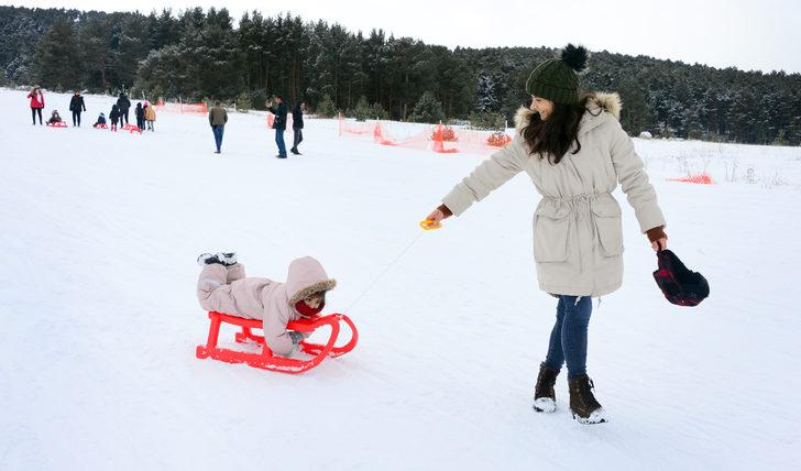 Yalnızçam Kayak Merkezi'nde 'kar' sevinci G1