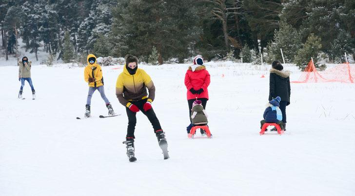 Yalnızçam Kayak Merkezi'nde 'kar' sevinci G5