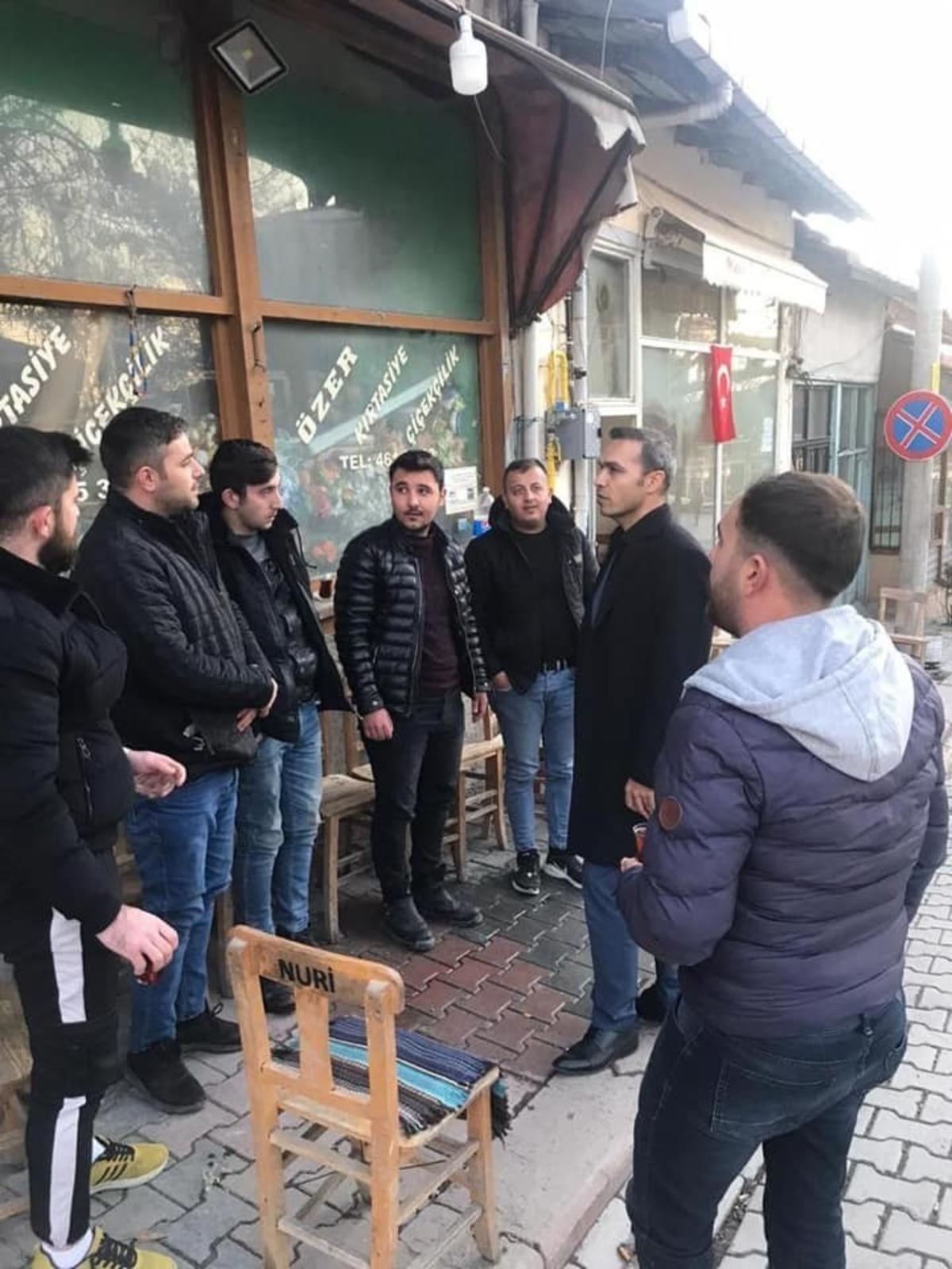 Kaymakam &Ccedil;i&ccedil;ek&rsquo;ten esnaf ziyaretleri