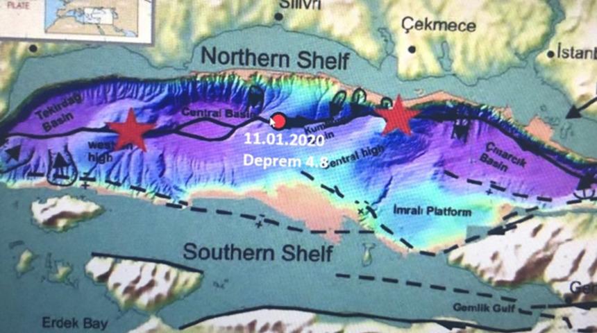 Prof. Naci Görür Marmara depreminin yerini ve büyüklüğünü açıkladı