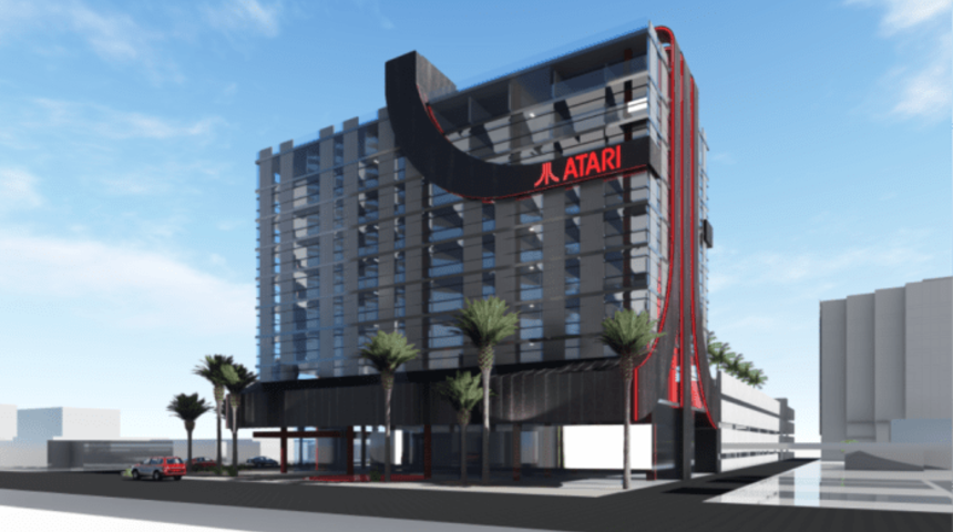 Atari video oyun konseptli bir otel inşa edecek