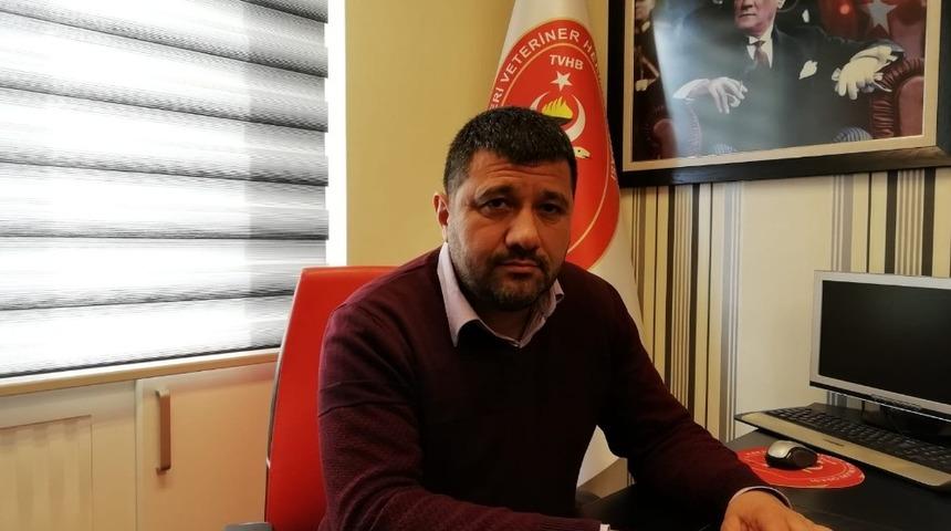 Kayseri Veteriner Hekimleri Odası Başkanı Akg&uuml;n Erg&uuml;l: &ldquo;Olumsuz ve kuru hava şartları hayvanlardaki hastalıkları arttırıyor&rdquo;