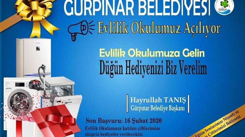 Gürpınar’da evlilik okulu açılıyor