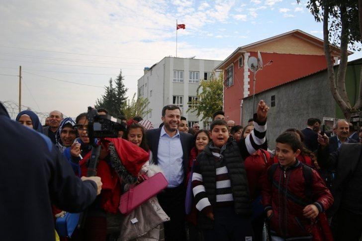 Okul yolu asfaltlandı G1